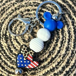 Patriotic Keychain
